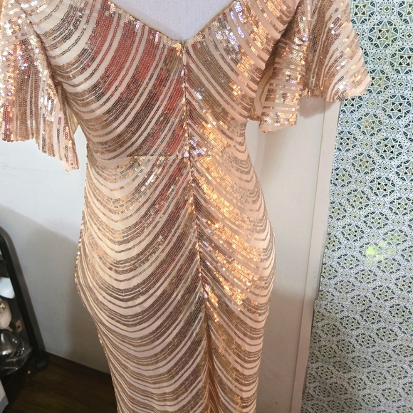 Maxi glitter dress - Picture 4 of 4